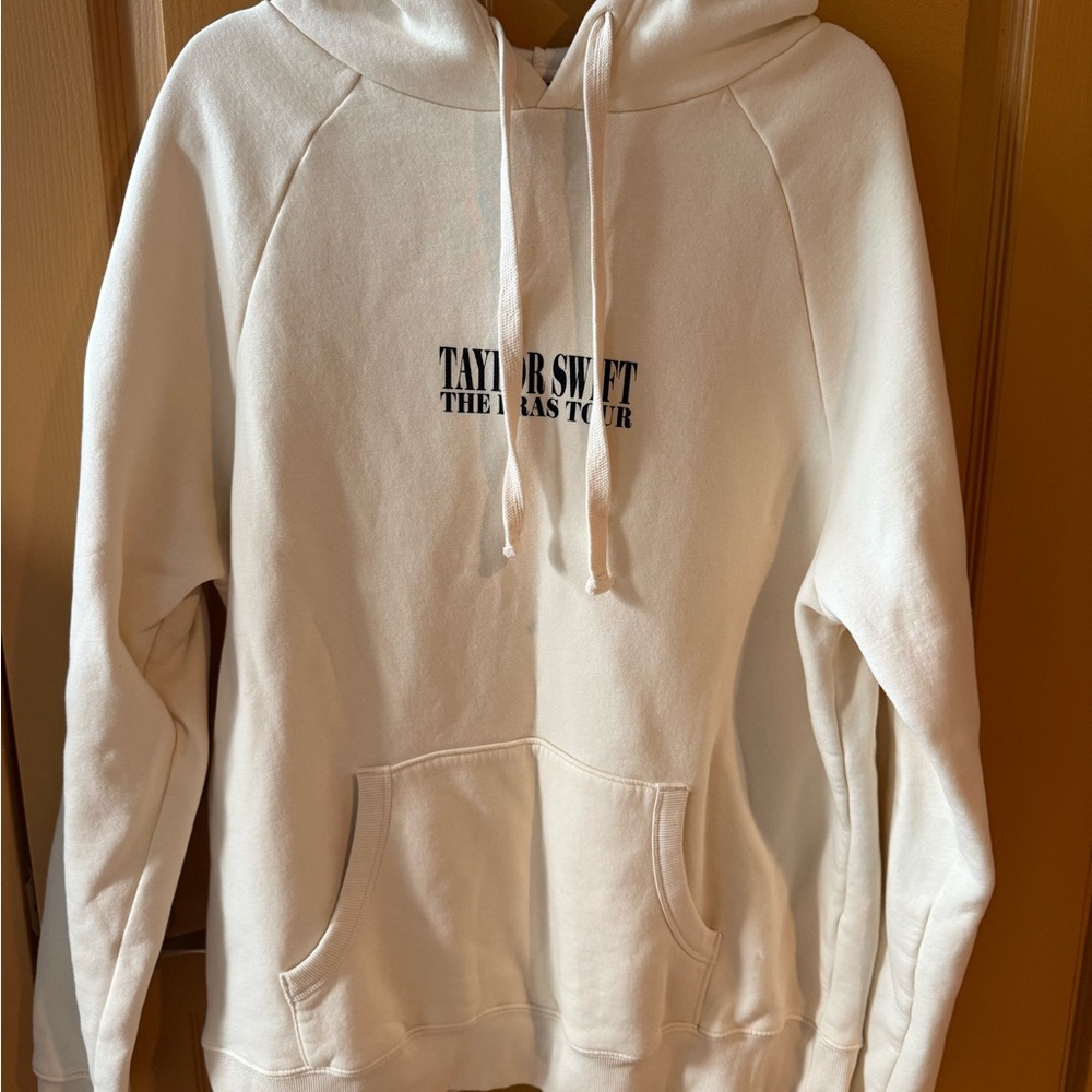 Taylor Swift The Eras Tour White Hoodie